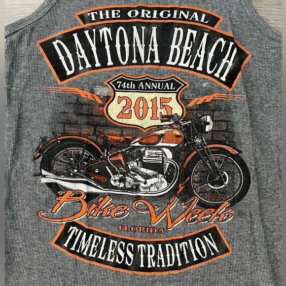 Daytona Beach Bike Week 2015 Tank Top size XL - Picture 2 of 4